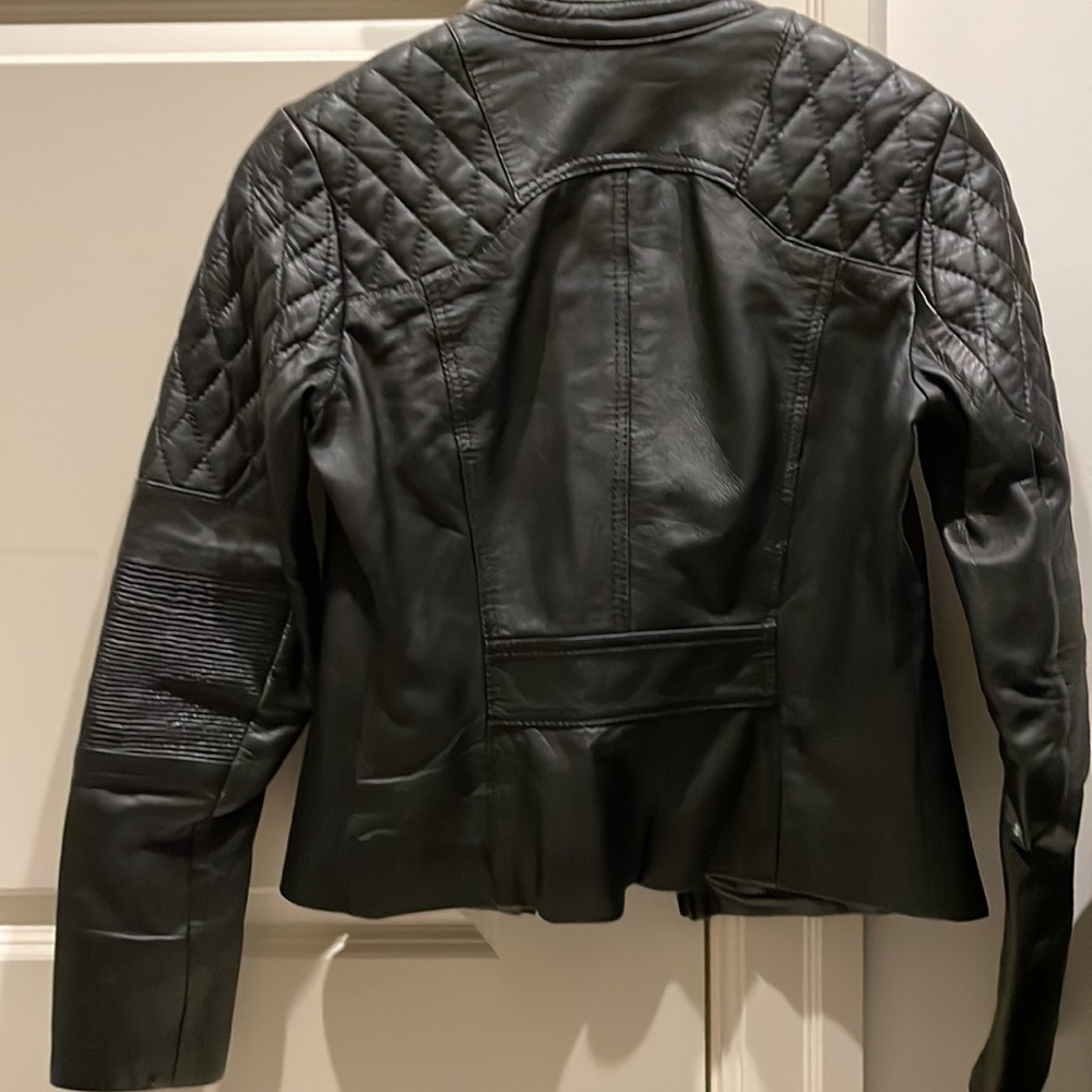 DANIER leather coat